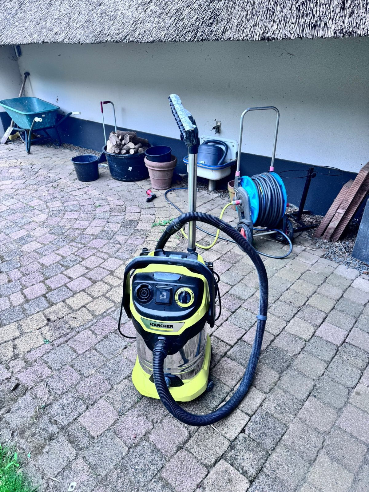 Kärcher waterstofzuiger WD 6 PS 30L, Ophalen, Gebruikt, Waterstofzuiger