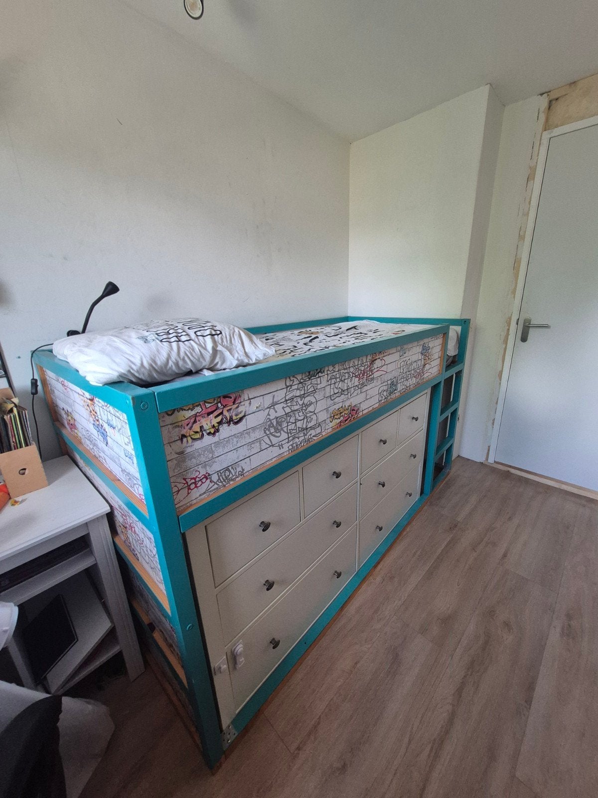 Kura Halfhoogslaper evt met Hemnes kast., Ophalen, Gebruikt, 90 cm, Eenpersoons