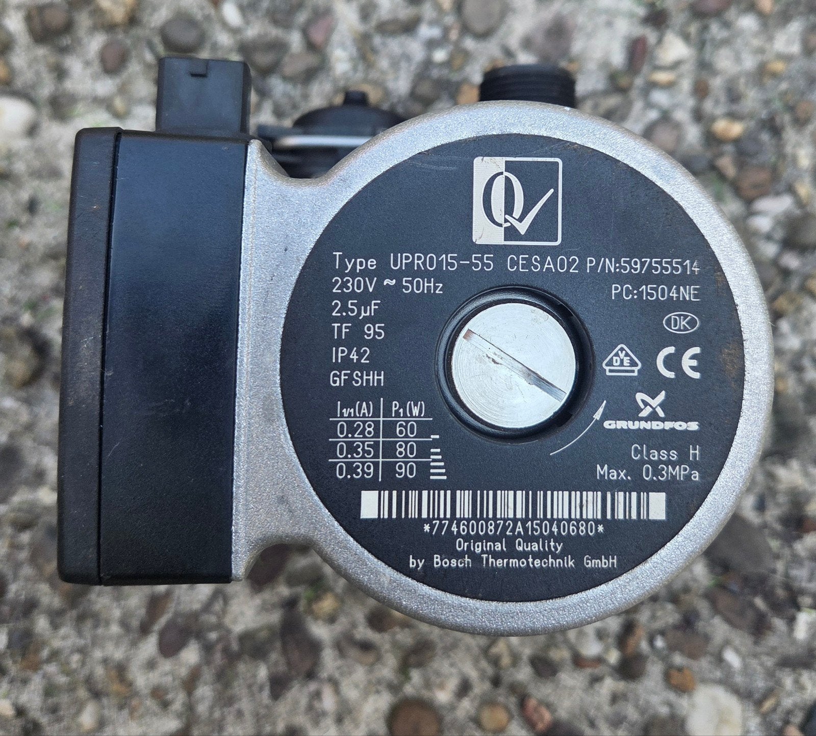 Cv pompen / circulatiepompen Grundfos nefit remeha cv ketel, Ophalen of Verzenden, Nieuw