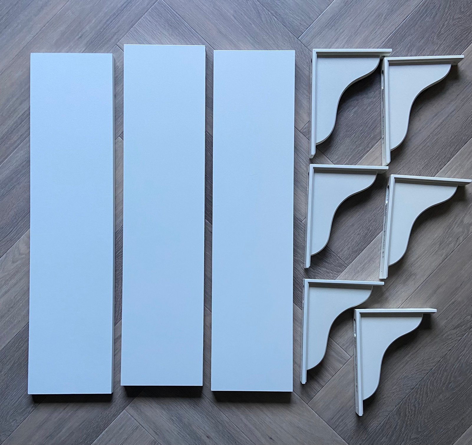 Drie IKEA wandplanken, Huis en Inrichting, Ophalen, Gebruikt