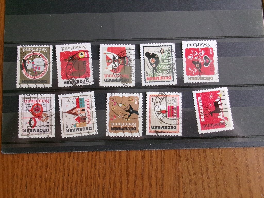 2011 - decemberzegels (909e), Postzegels en Munten, Verzenden, Gestempeld