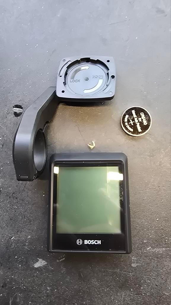 Bosch Intuvia display met houder en batterij, Fietsen en Brommers, Fietsaccessoires | Fietscomputers, Ophalen of Verzenden, Gebruikt