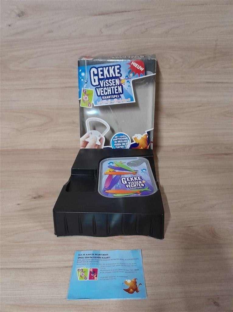 Gekke Vissen Vechten kaartspel - s3590