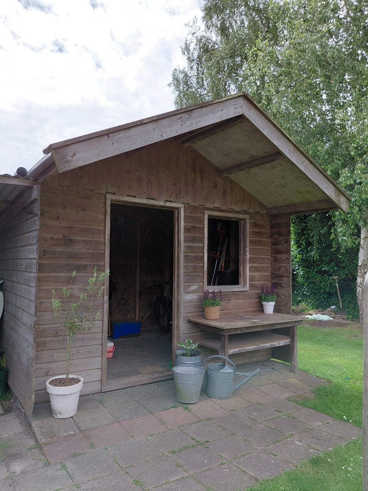 Tuinhuis / schuurtje/ berging, Ophalen, Gebruikt, Minder dan 250 cm