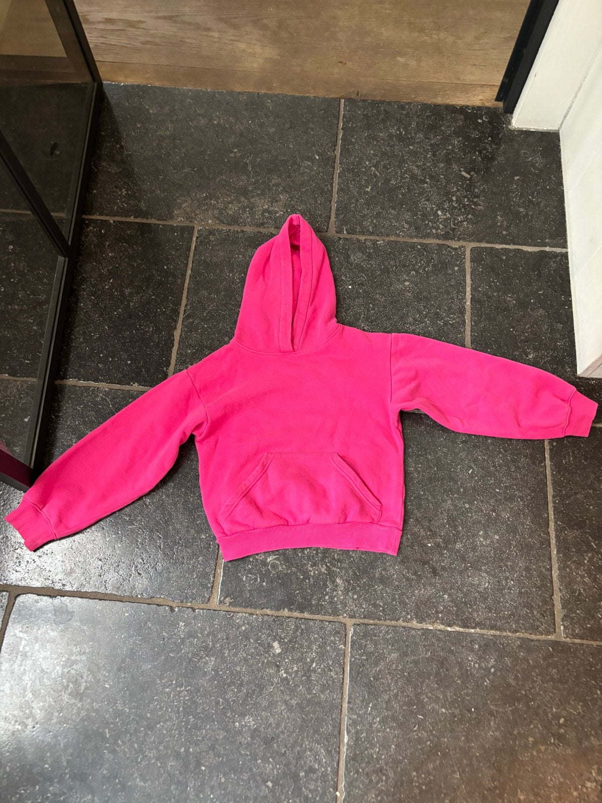 Roze H&M hoodie maat 134/140, Kinderen en Baby's, Kinderkleding | Maat 134, Ophalen of Verzenden, Gebruikt, Jongen of Meisje, Trui of Vest