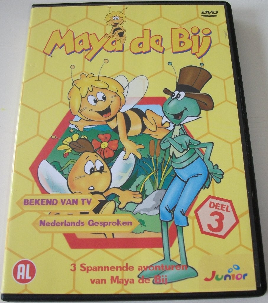 Dvd *** MAYA DE BIJ *** Deel 3, Cd's en Dvd's, Alle leeftijden, Tv-serie, Zo goed als nieuw, Educatief