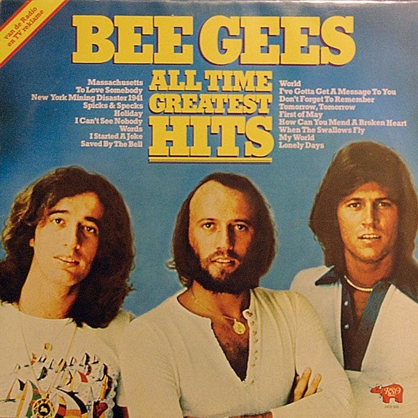 lp,Bee Gees – Bee Gees All Time Greatest Hits, Ophalen of Verzenden, Gebruikt, 12 inch, Poprock