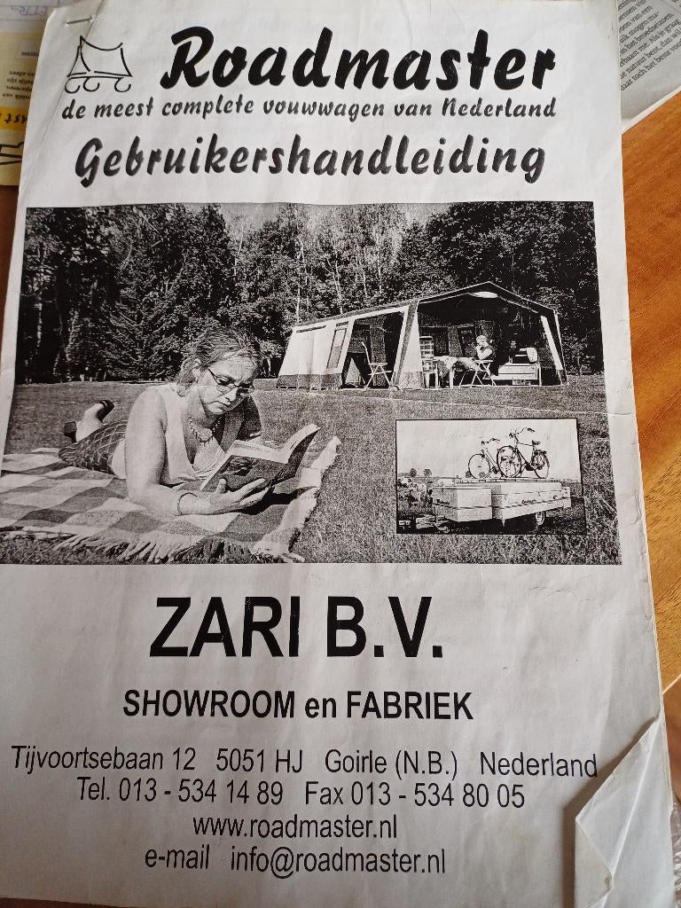 roadmaster family s, Aanwezig, Ophalen, Overige merken, Tot en met 5