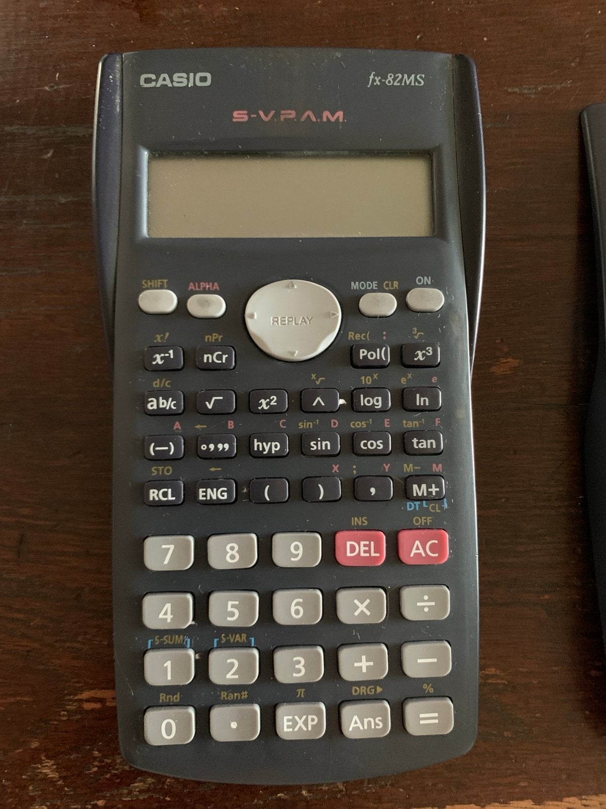 Casio fx-82MS, Ophalen, Zo goed als nieuw