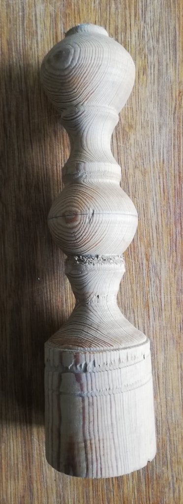Houten meubelpoot, interieur standaard, Huis en Inrichting, Woonaccessoires | Overige, Ophalen of Verzenden, Gebruikt, Hout