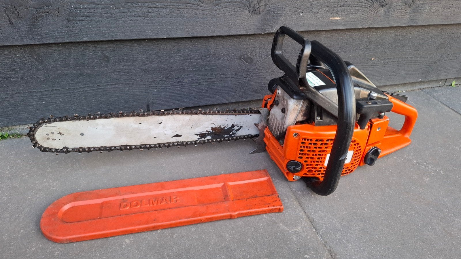Sachs Dolmar 115I kettingzaag benzine, 70 mm of meer, Kettingzaag, Ophalen of Verzenden, 1200 watt of meer