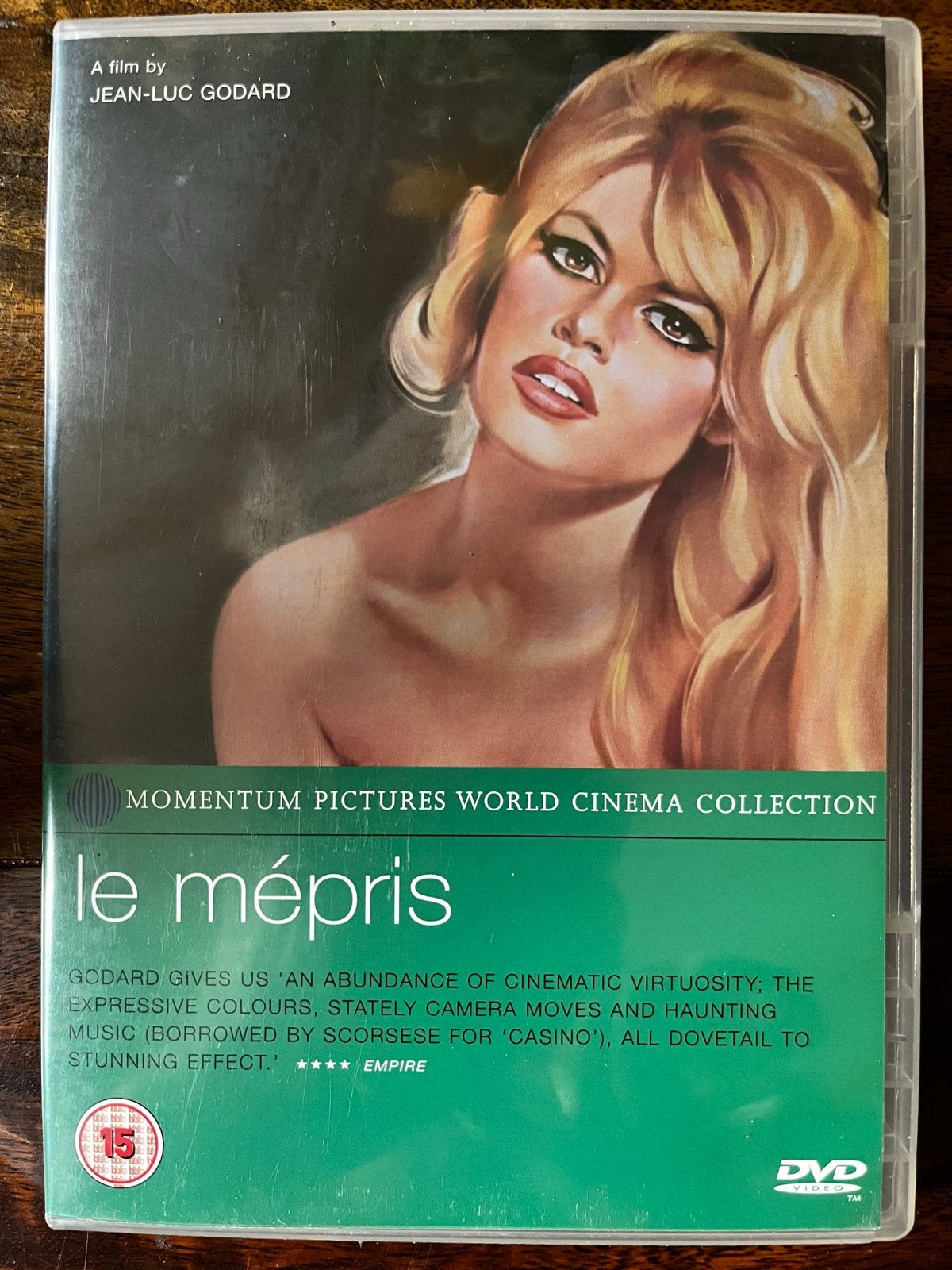 Le Mépris (Contempt) - Jean-Luc Godard DVD, Ophalen of Verzenden, Gebruikt, Overige genres