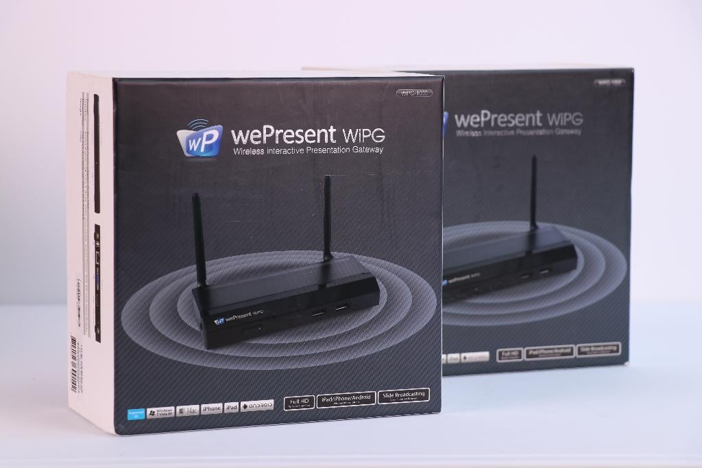 WePresent-1000 Wireless Presentation Gateway ZGAN, Ophalen of Verzenden, Zo goed als nieuw, WePresent