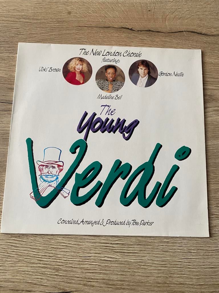 The Young Verdi – The New London Chorale, Ophalen of Verzenden, Voor 1960, Gebruikt, 12 inch
