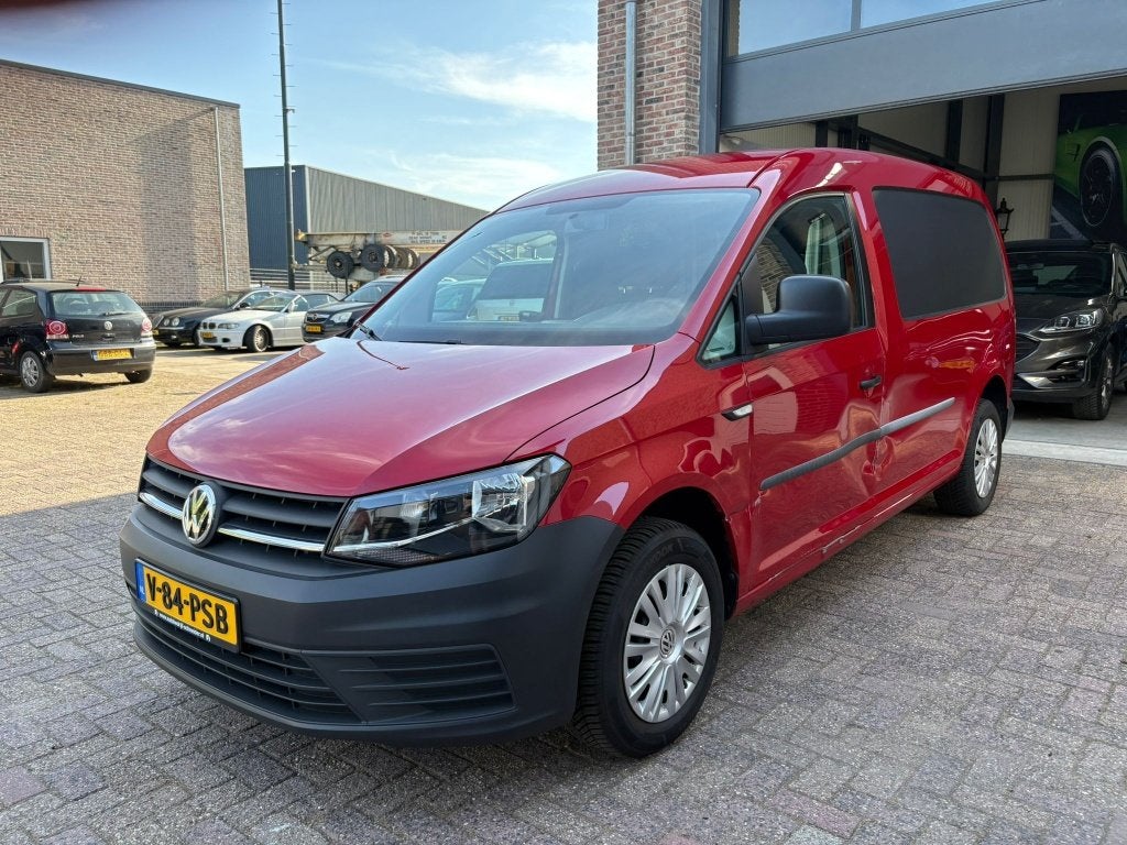 VW Caddy 1.0TSI 102PK 2018 L2H1 Lichte parkeerschade Marge, Auto diversen, Ophalen, Overige carrosserieën, Volkswagen, Handgeschakeld