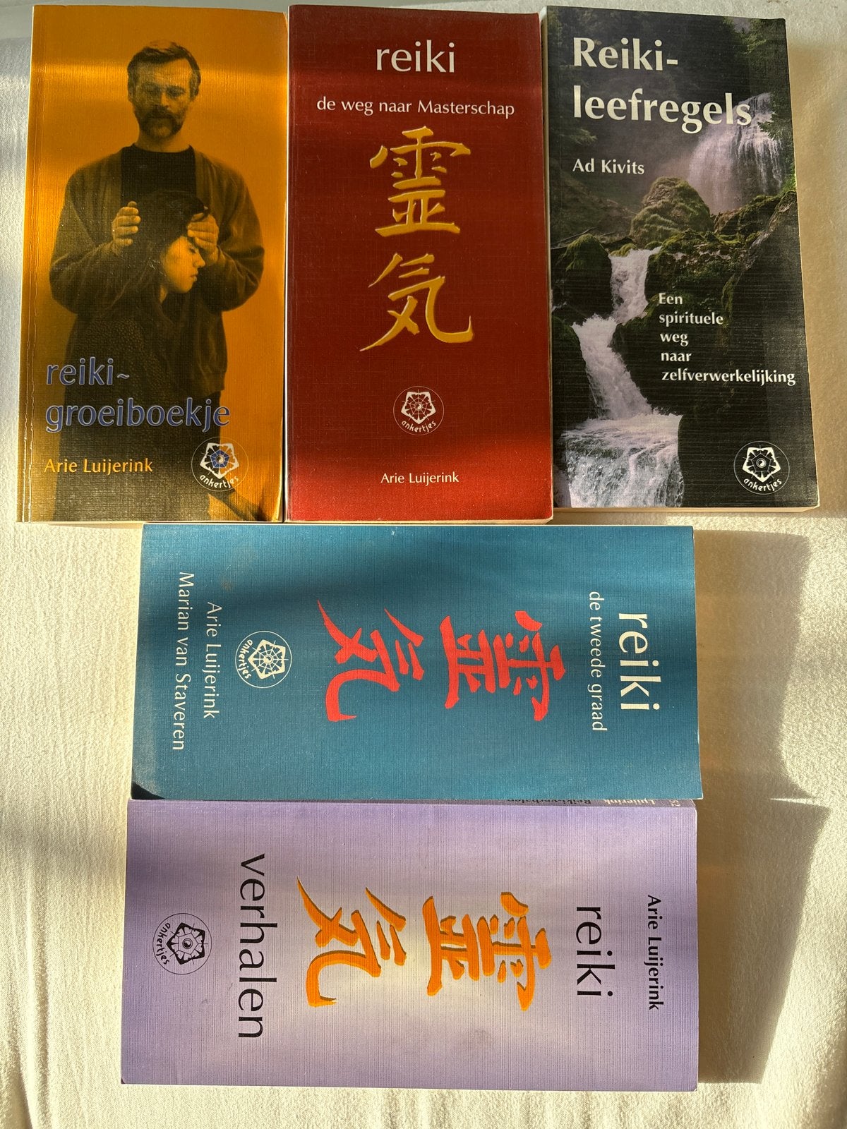 Reiki Boeken Collectie: Groeiboekje, Mastership, Leefregels,, Boeken, Ophalen of Verzenden, Zo goed als nieuw, Spiritualiteit algemeen