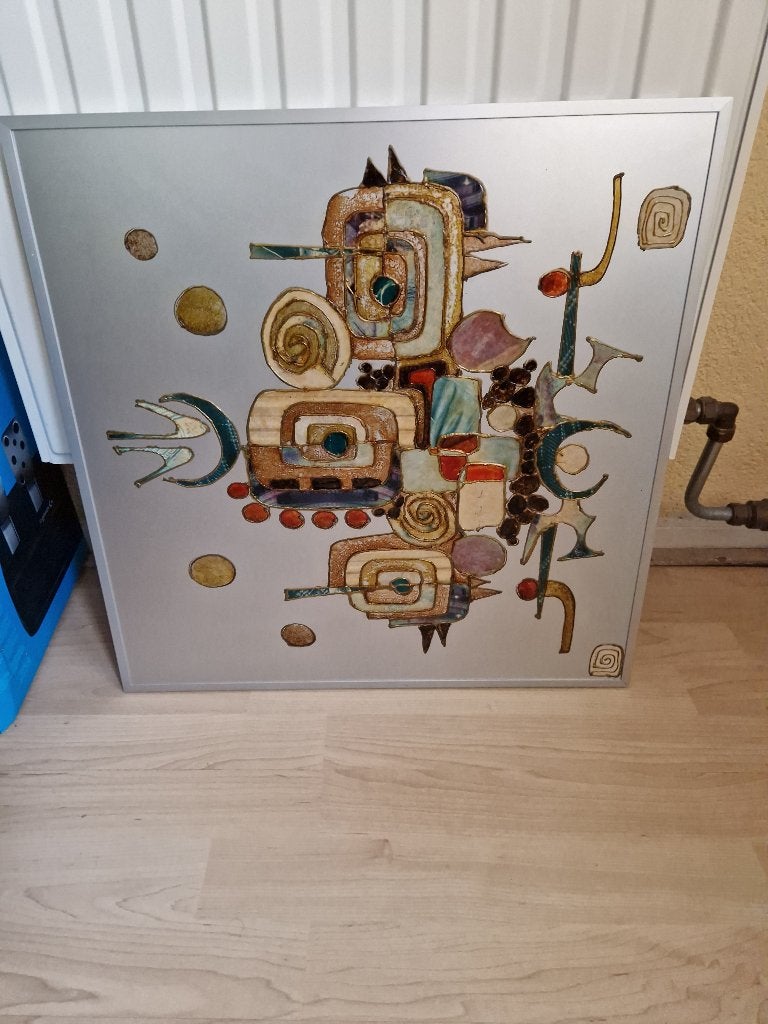 Surrealistisch kunstwerk 2 x Herman Schoemaker 50x50, Ophalen