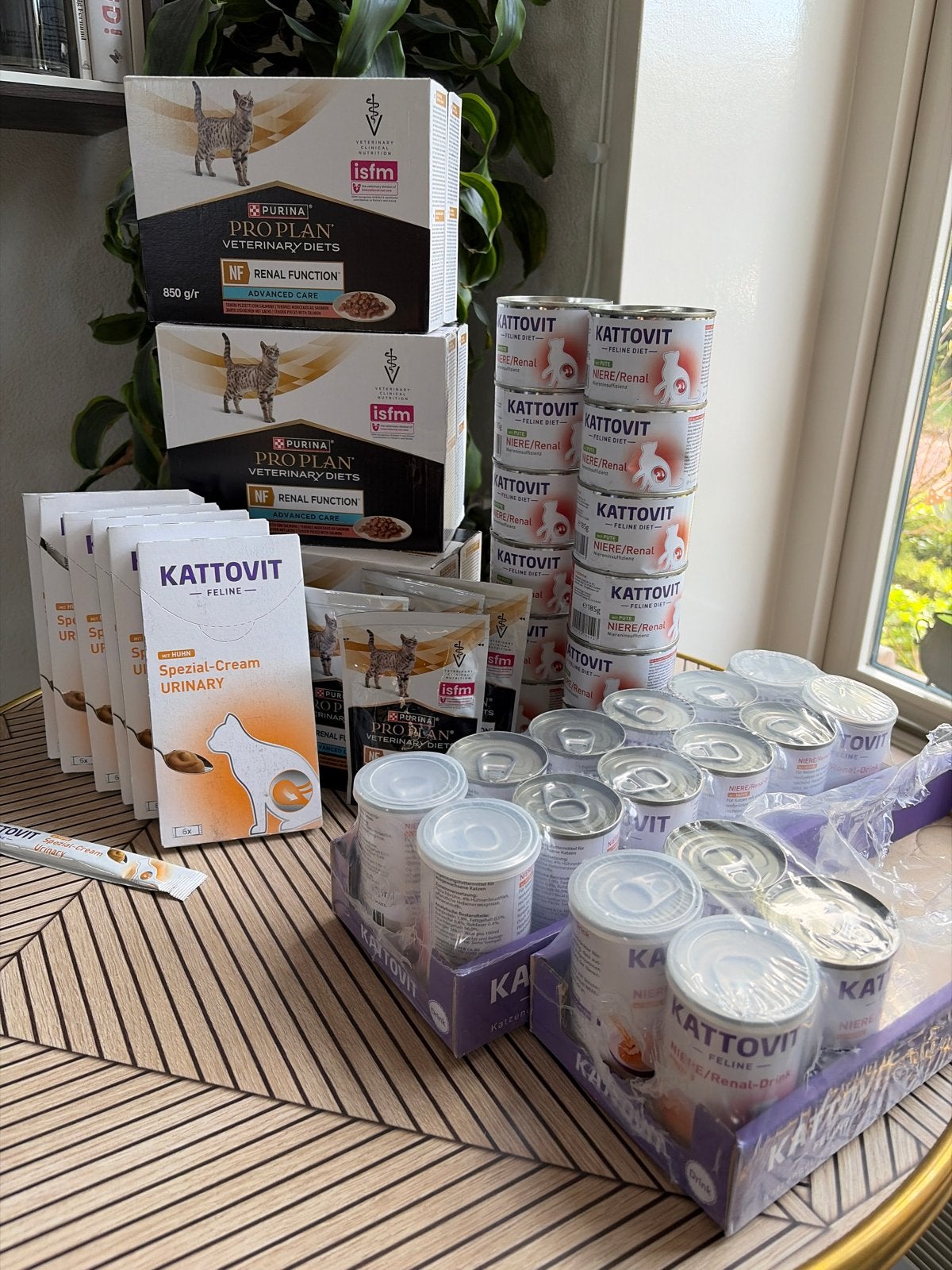 Katten dieetvoer Renal & Urinary pakket (Purina/Kattovit), Ophalen of Verzenden, Kat