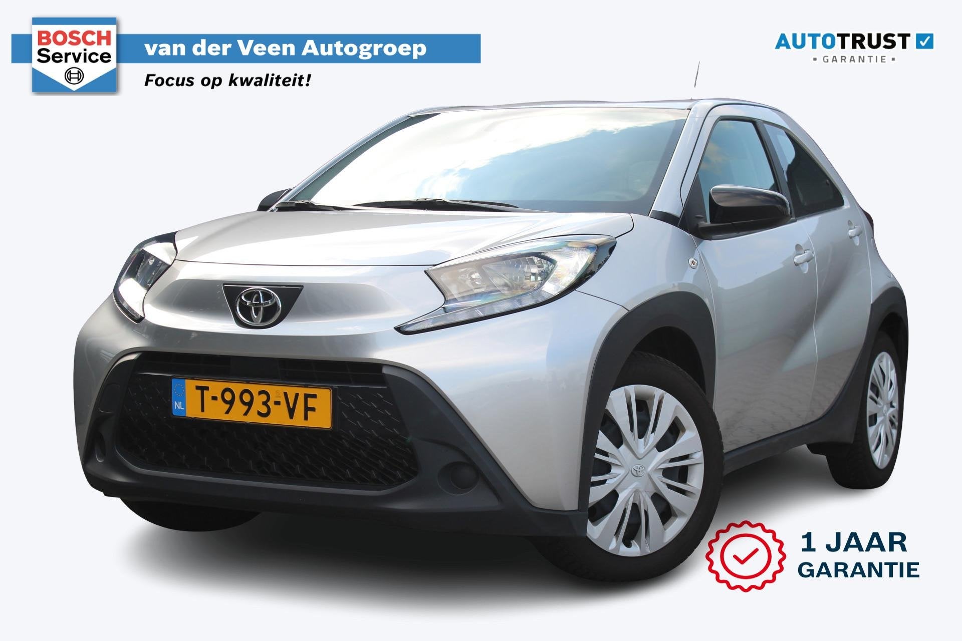 Toyota Aygo X 1.0 VVT-i MT Play | Incl. 12 maanden garantie, Stof, Gebruikt, Euro 6, 920 kg