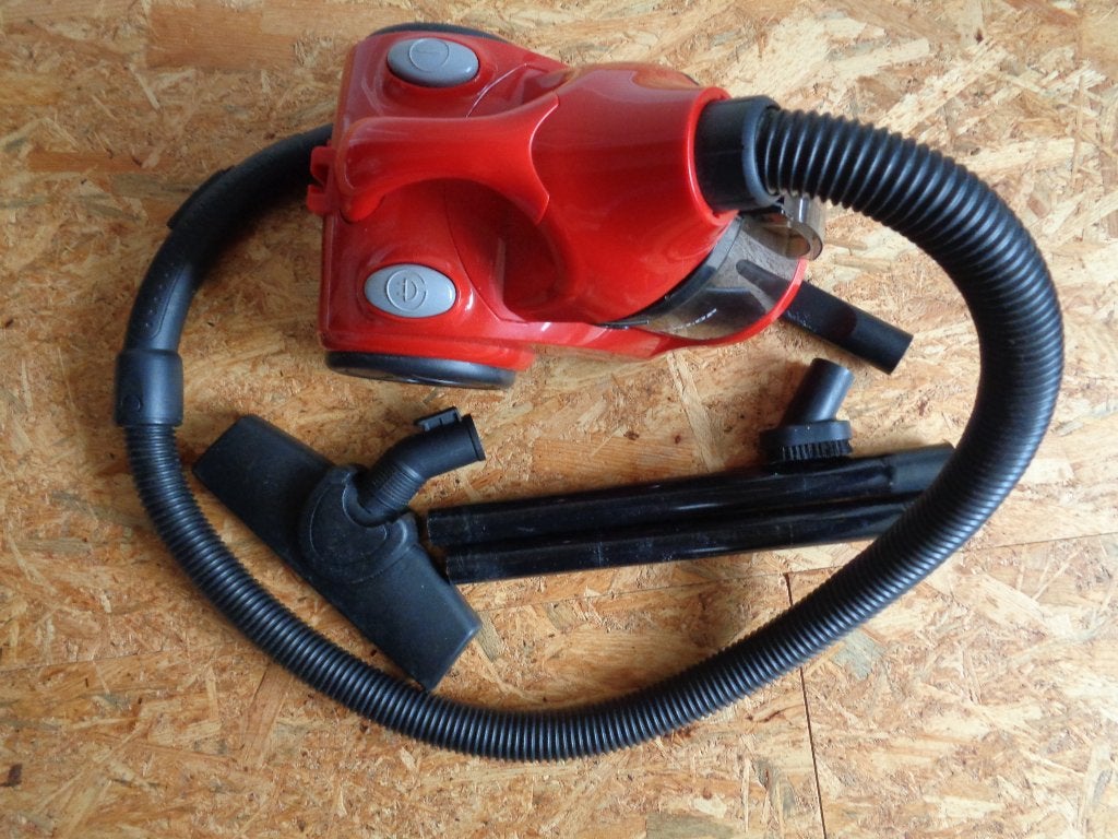 STOFZUIGER DUNLOP CYCLOON - BIJNA NIEUW!! MODEL GR-925-7A, Ophalen, Zo goed als nieuw, Inclusief accessoires