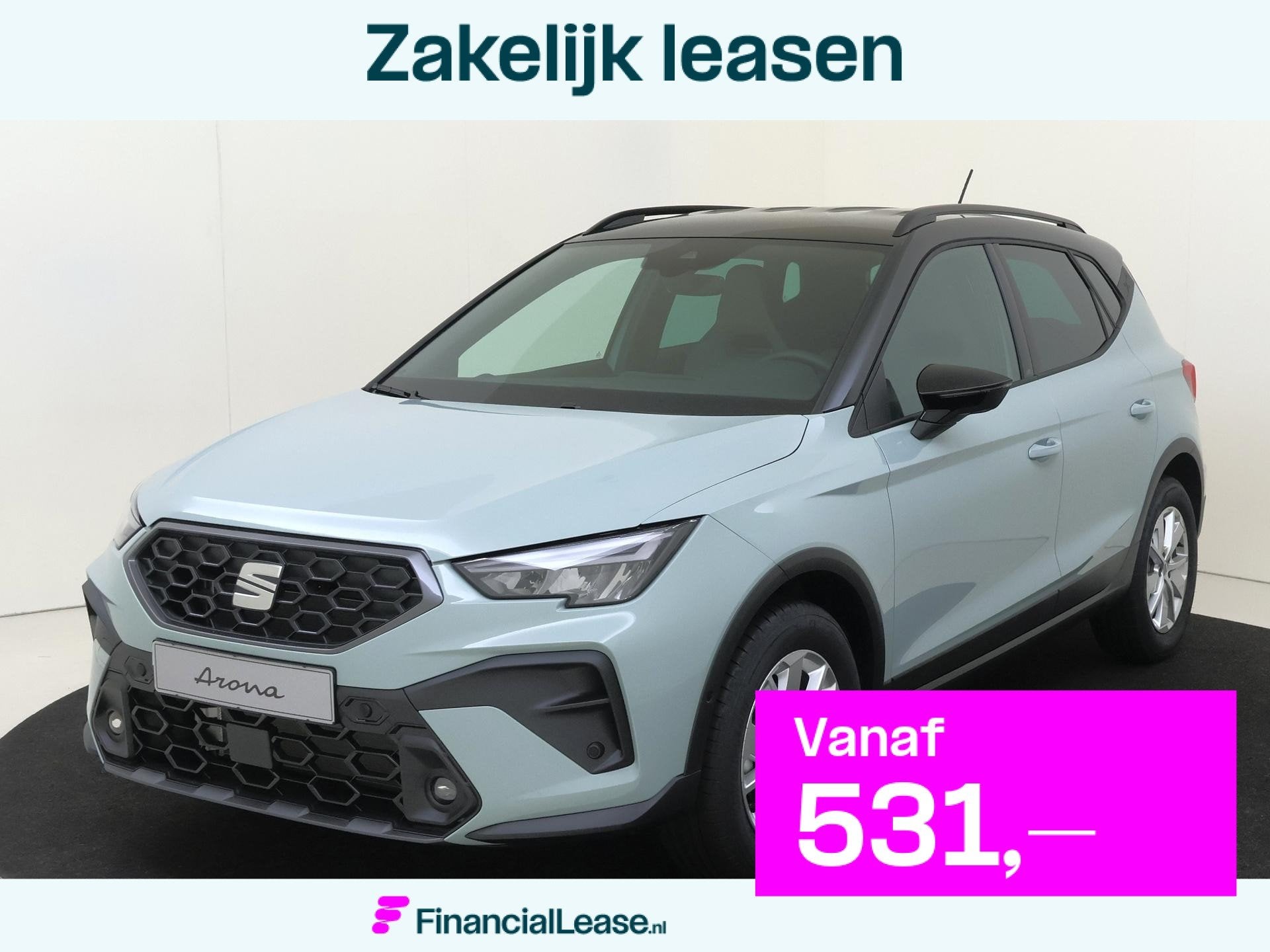 SEAT Arona 1.0 EcoTSI FR Business Connect, 1131 kg, Stof, Automatische klimaatregeling, 116 pk