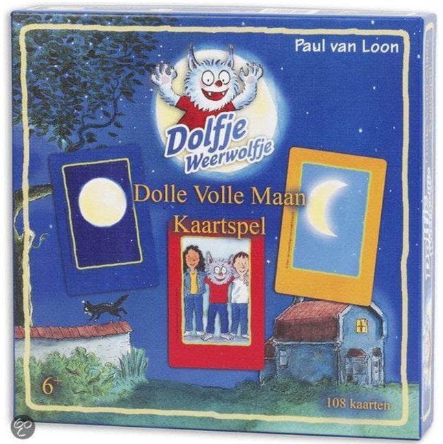 Dolfje Weerwolfje - Dolle volle Maan Kaartspel, Ophalen of Verzenden