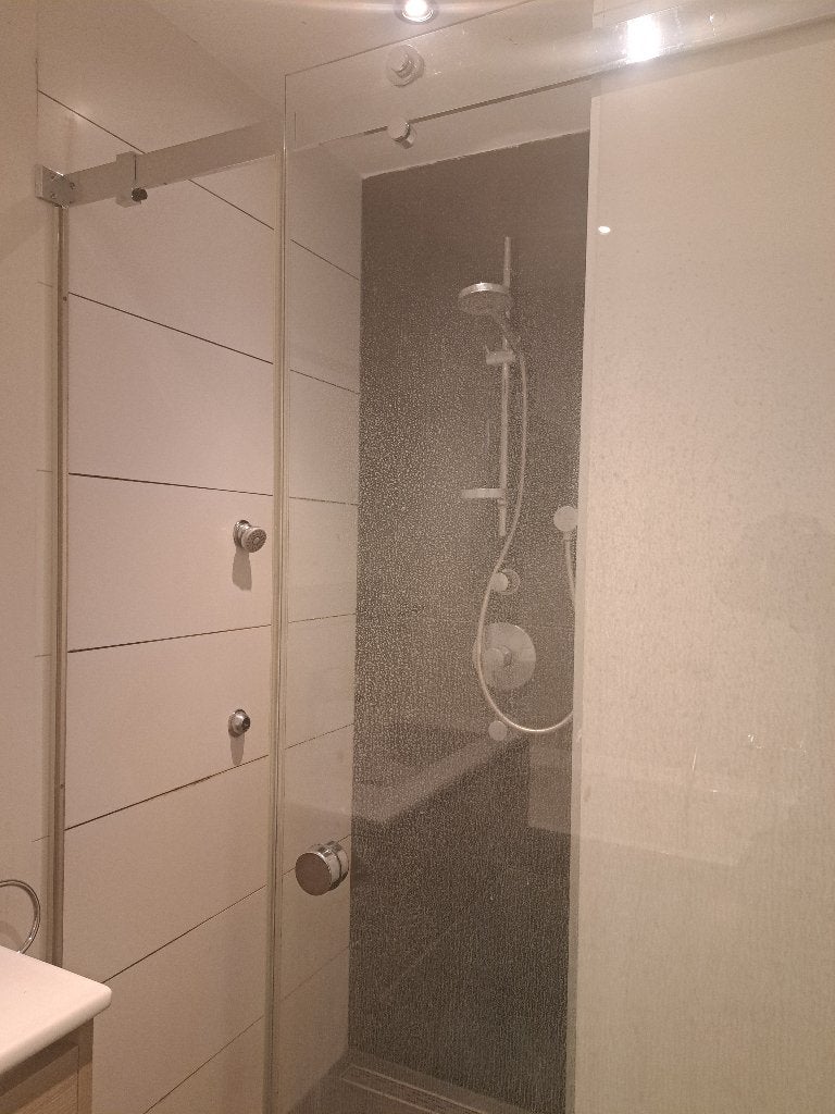 Glazen douchedeur (schuifdeur), Ophalen, Gebruikt, Glas, Overige typen