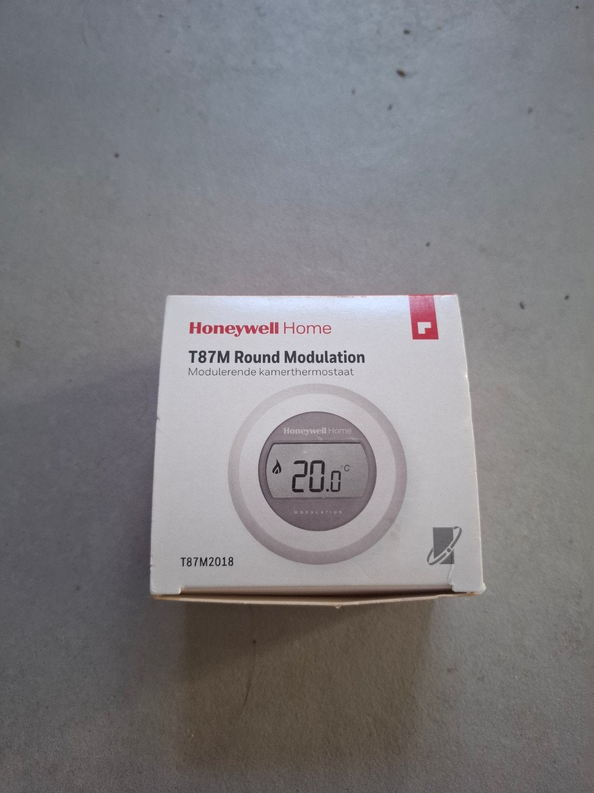 Honeywell Home T87M Round Modulatie Thermostaat, Ophalen of Verzenden, Slimme thermostaat, Nieuw