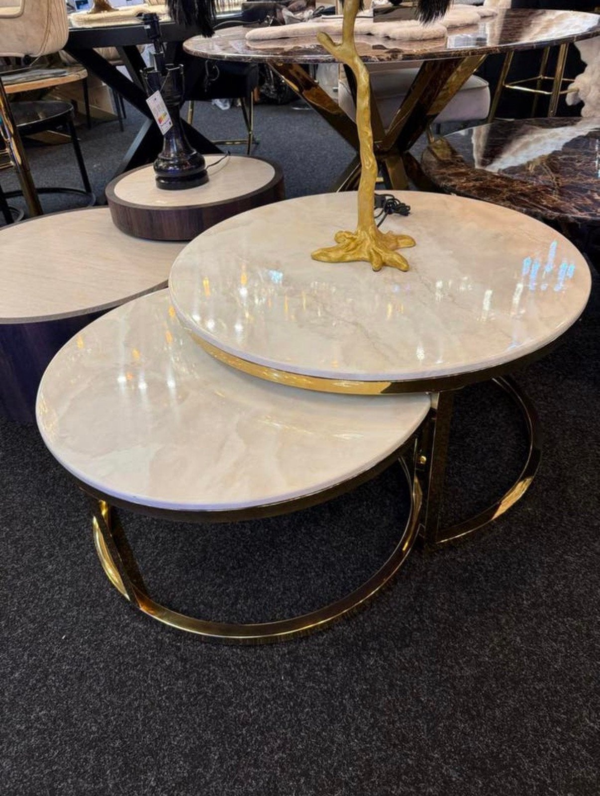 Marmere doblo salontafel in 3 kleuren verkrijgbaar NIEUW