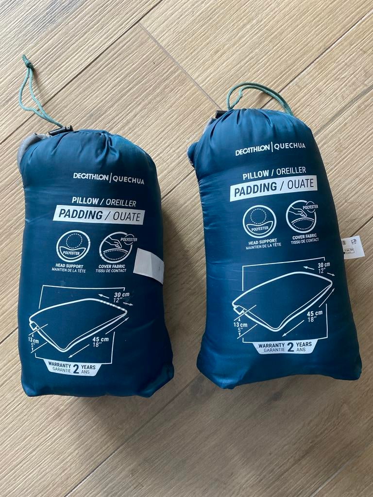 Decathlon Quechua Kussen - Nieuw (2 stuks), Ophalen of Verzenden, Zo goed als nieuw