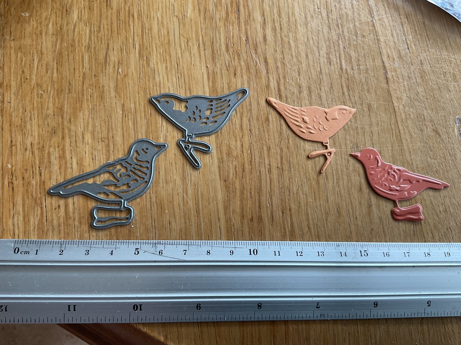 Snijmal set 2 vogels van precious MArieke 1172, Ophalen of Verzenden, Zo goed als nieuw, Pons of Mal