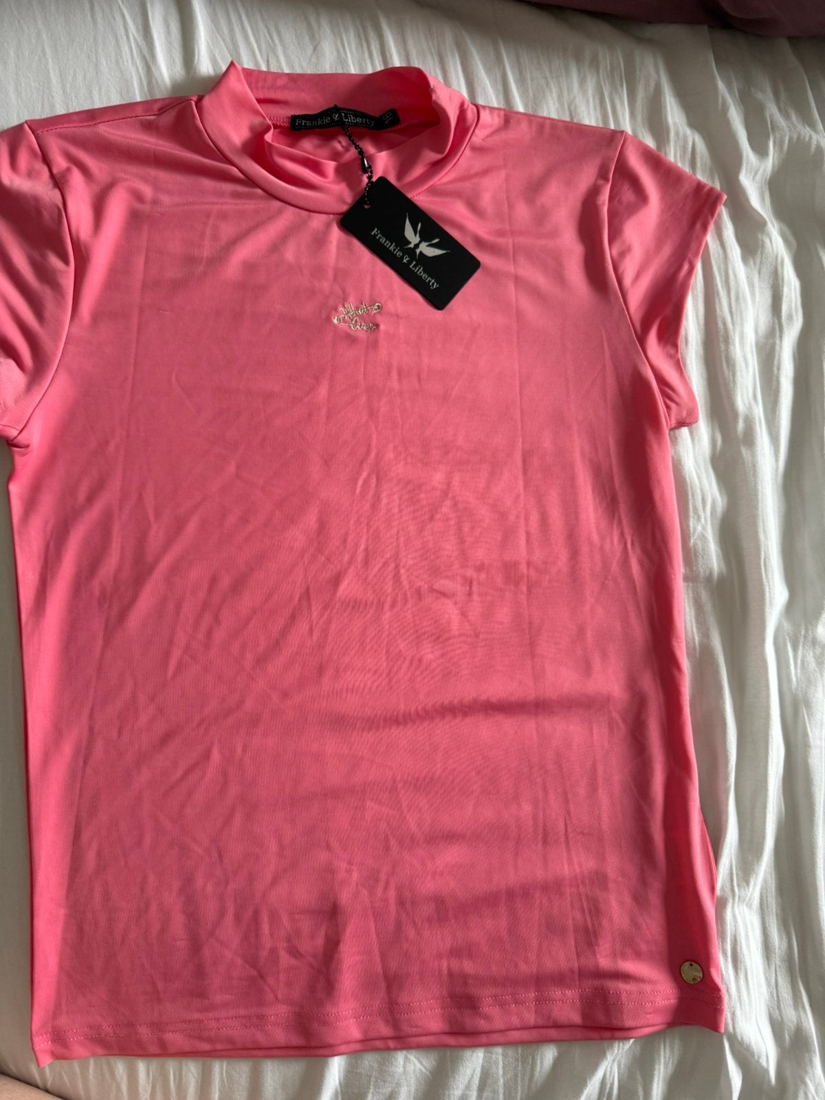 Frankie & Liberty neon rozesoepel shirt maat 16 NIEUW, Kinderen en Baby's, Kinderkleding | Maat 176, Ophalen of Verzenden, Nieuw