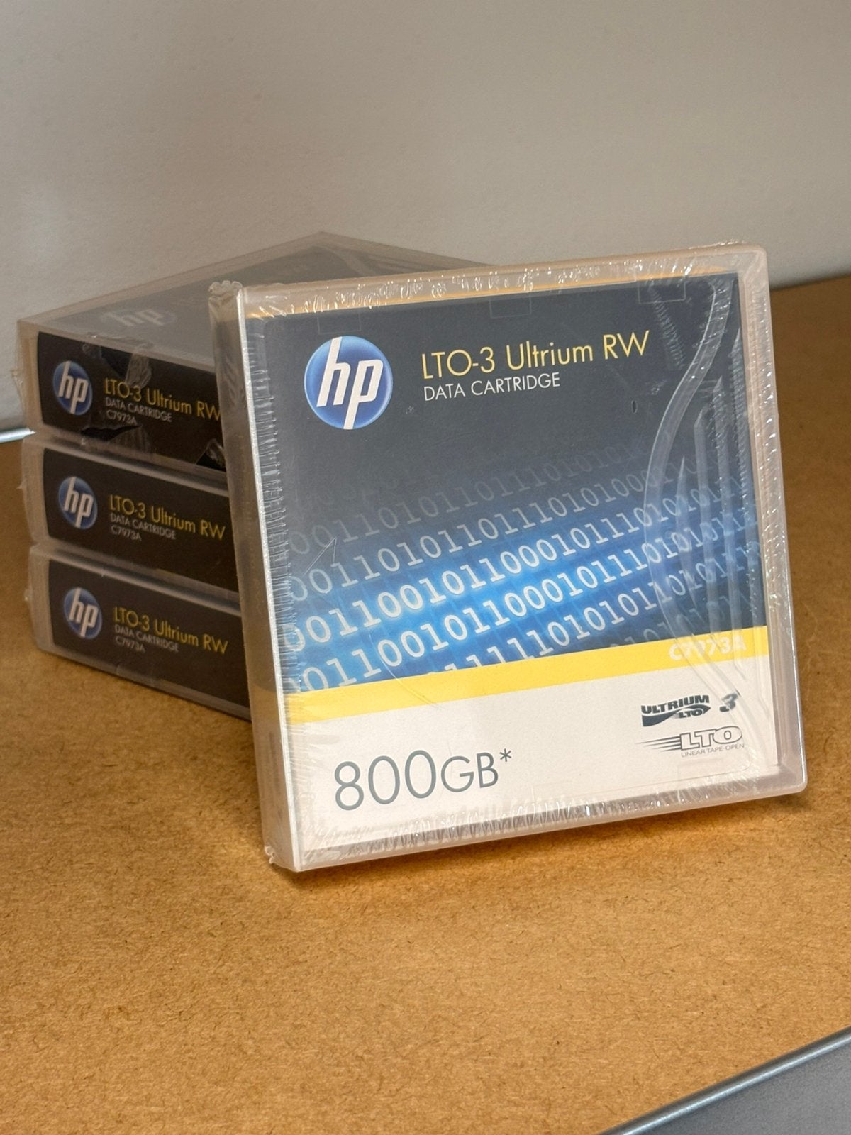HP LTO-3 Ultrium RW Data Cartridges (C7973A) – 4 stuks