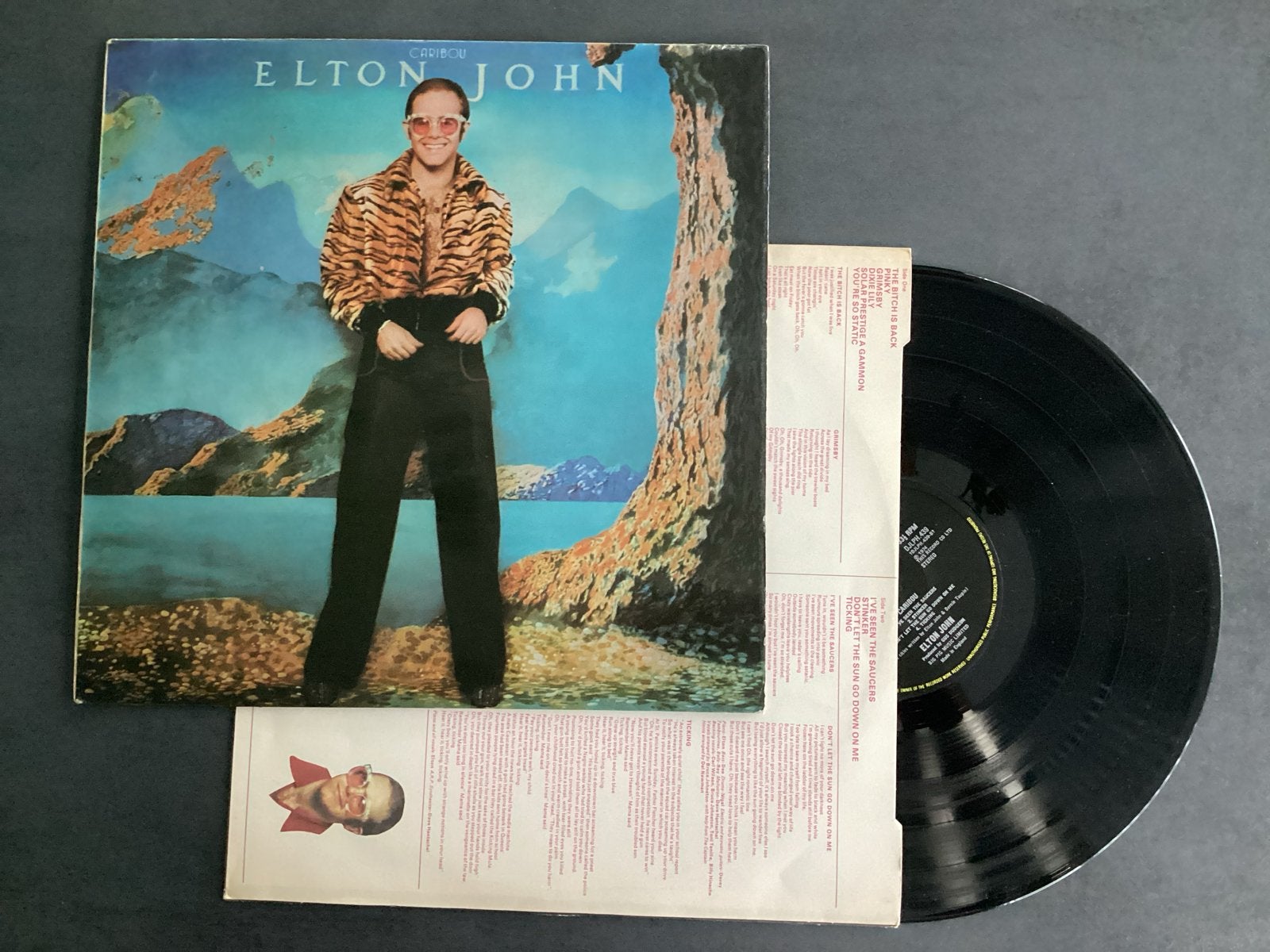 Elton John - Caribou (LP), Ophalen of Verzenden, 12 inch, LP