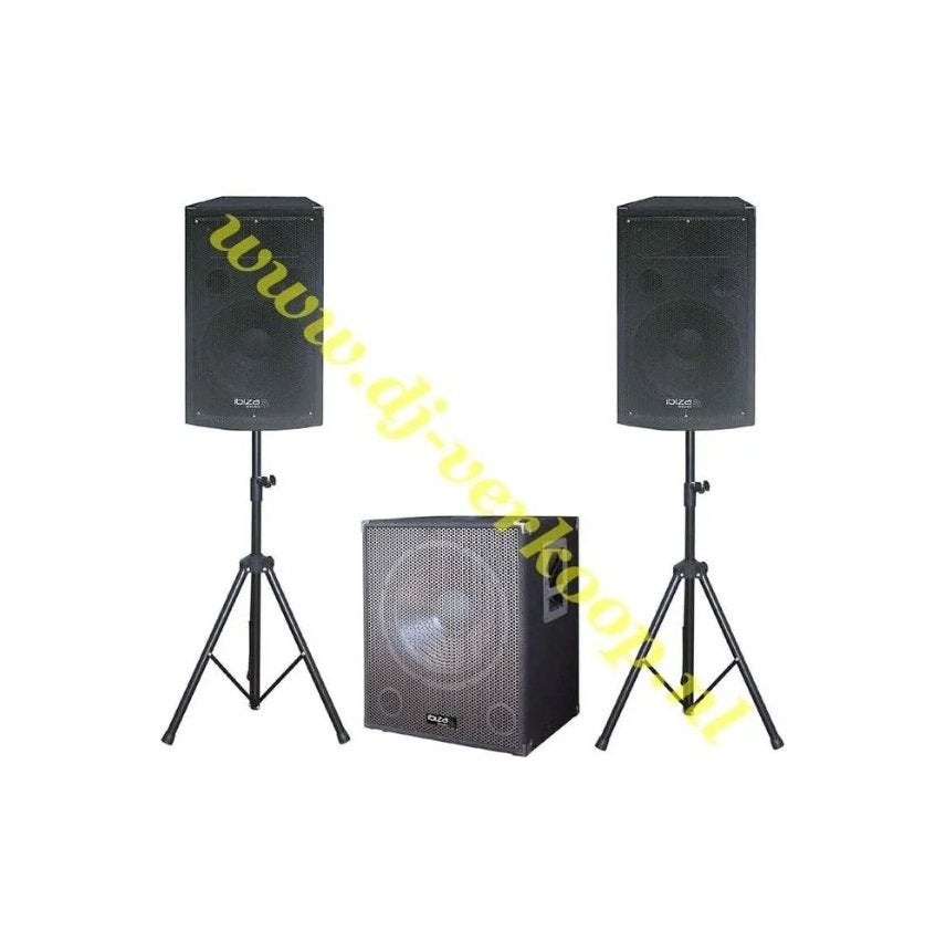 sound system 2000 watt met disco lights, Ophalen, Gebruikt