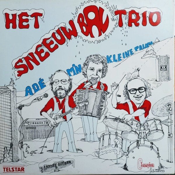 Piraten L.P. (1977) Het Sneeuwbaltrio - Ade, M'n Kleine Palo, LP, Gebruikt, Ophalen of Verzenden, Levenslied of Smartlap