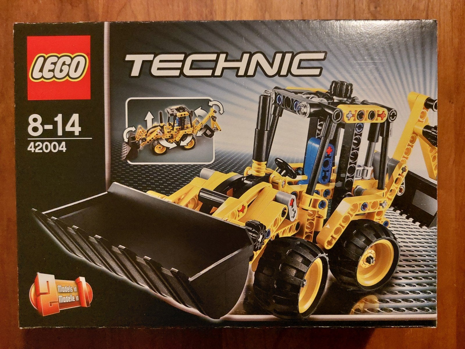 Lego Technic 42004 Mini Schoplader, Ophalen, Lego, Zo goed als nieuw, Technic