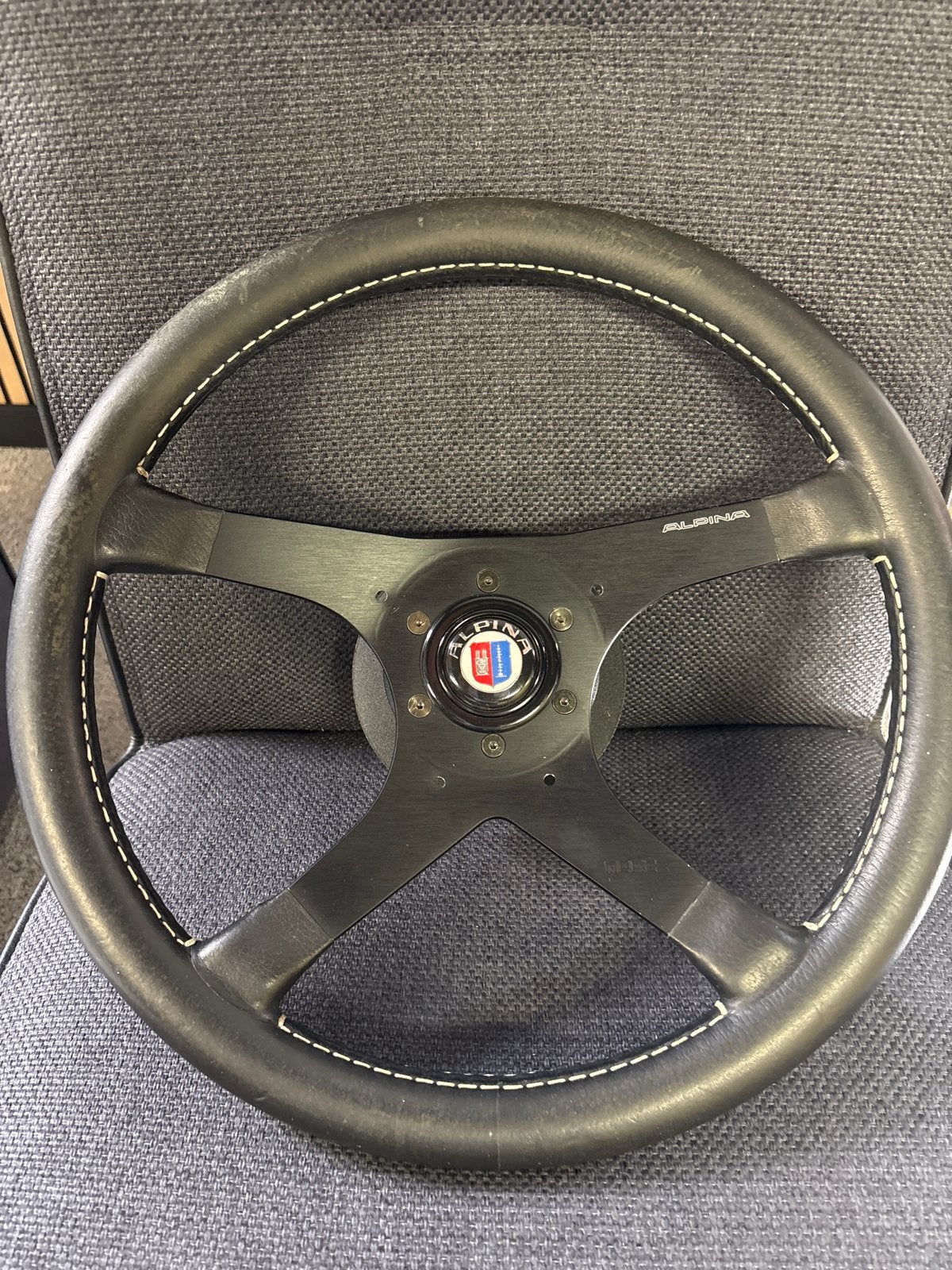 Oldskool Alpina Momo Stuurwiel - Zeldzaam en Authentiek, Ophalen of Verzenden, Gebruikt, BMW