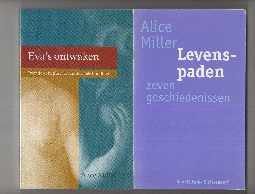 Alice Miller Levenspaden & Eva`s ontwaken & het drama, Ophalen of Verzenden, Gelezen, Spiritualiteit algemeen, Overige typen