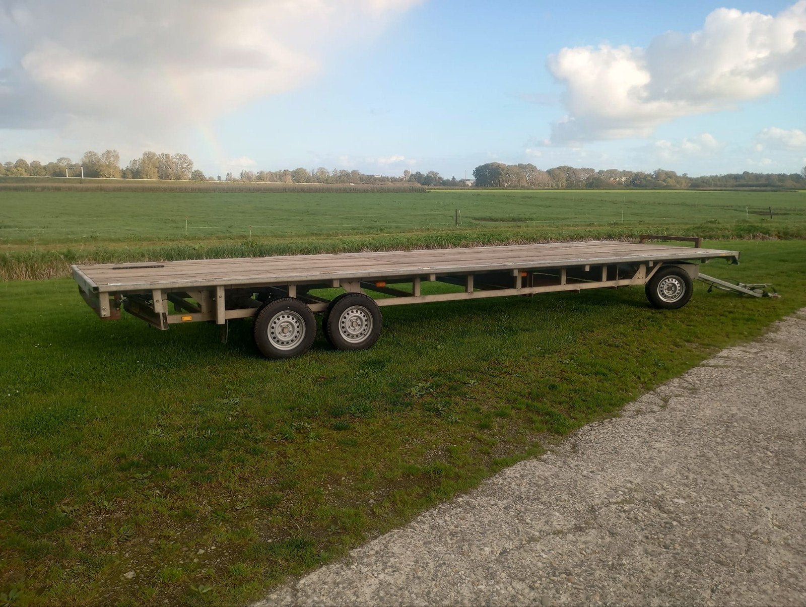 Schamelaanhanger, 100 liter of meer, Ophalen of Verzenden, Gebruikt, Transportkar