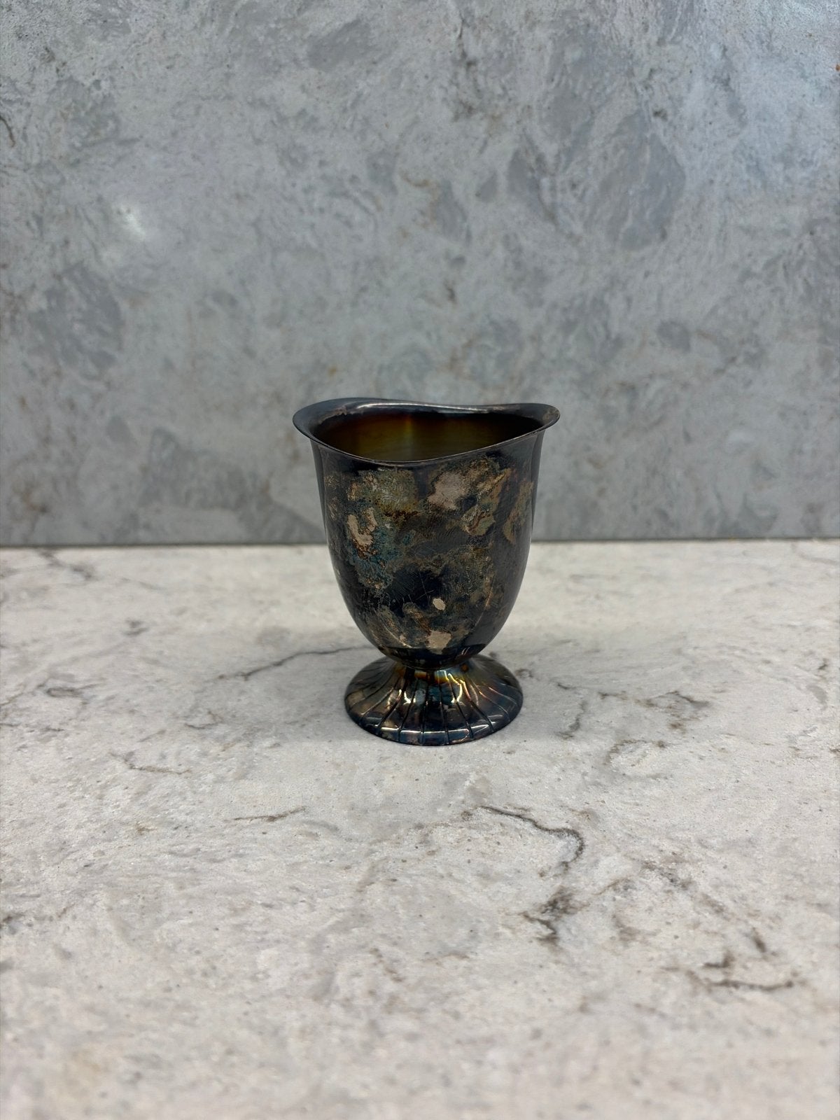 Antieke Zilveren Beker - Uniek Verzamelobject, Ophalen of Verzenden, Zilver