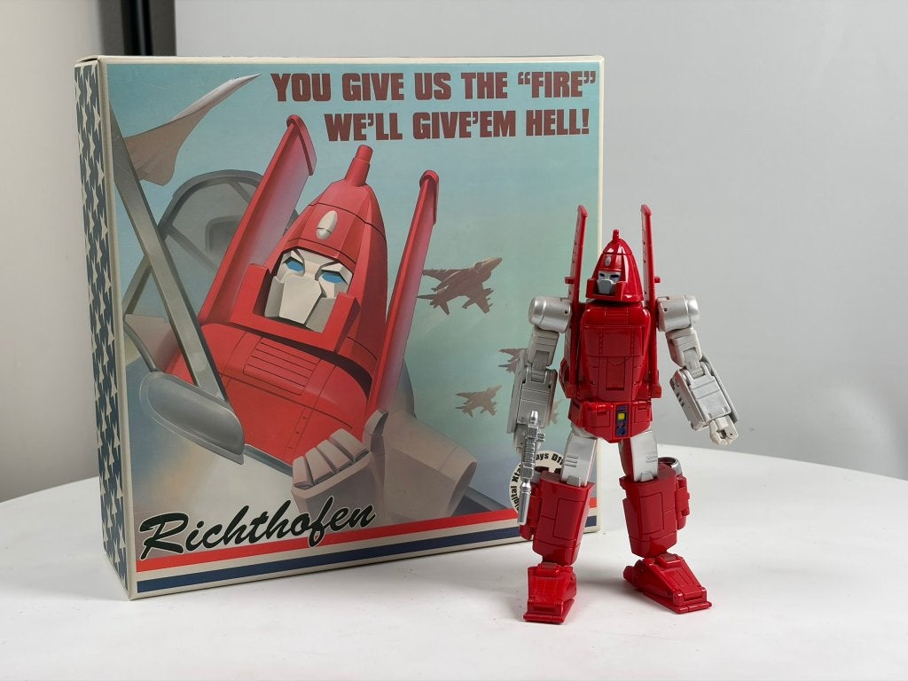 DX9 Richthofen (masterpiece Powerglide), G1, Ophalen of Verzenden, Zo goed als nieuw, Autobots