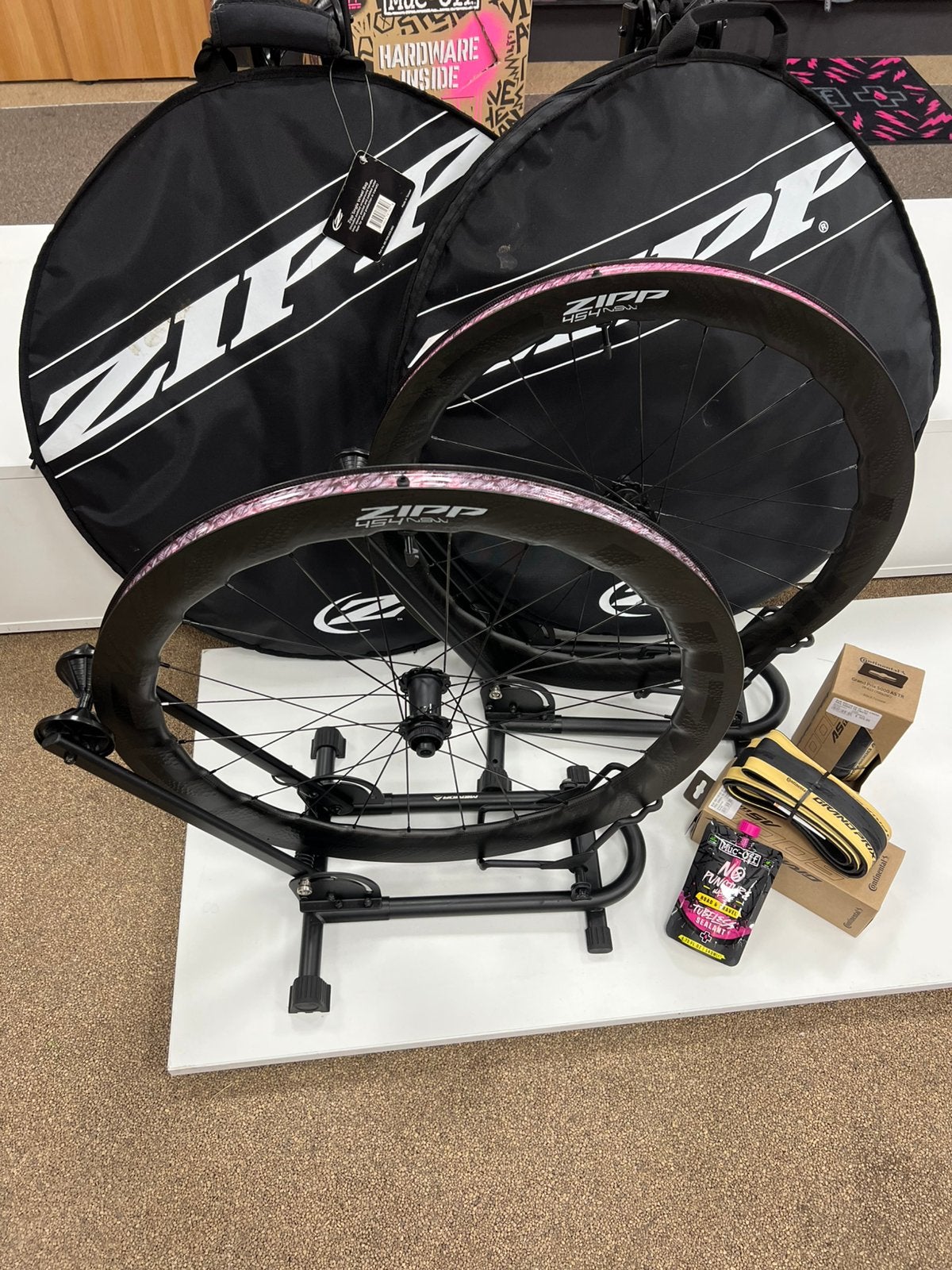 Zipp 454 nsw carbon wielset, Ophalen of Verzenden, Zo goed als nieuw