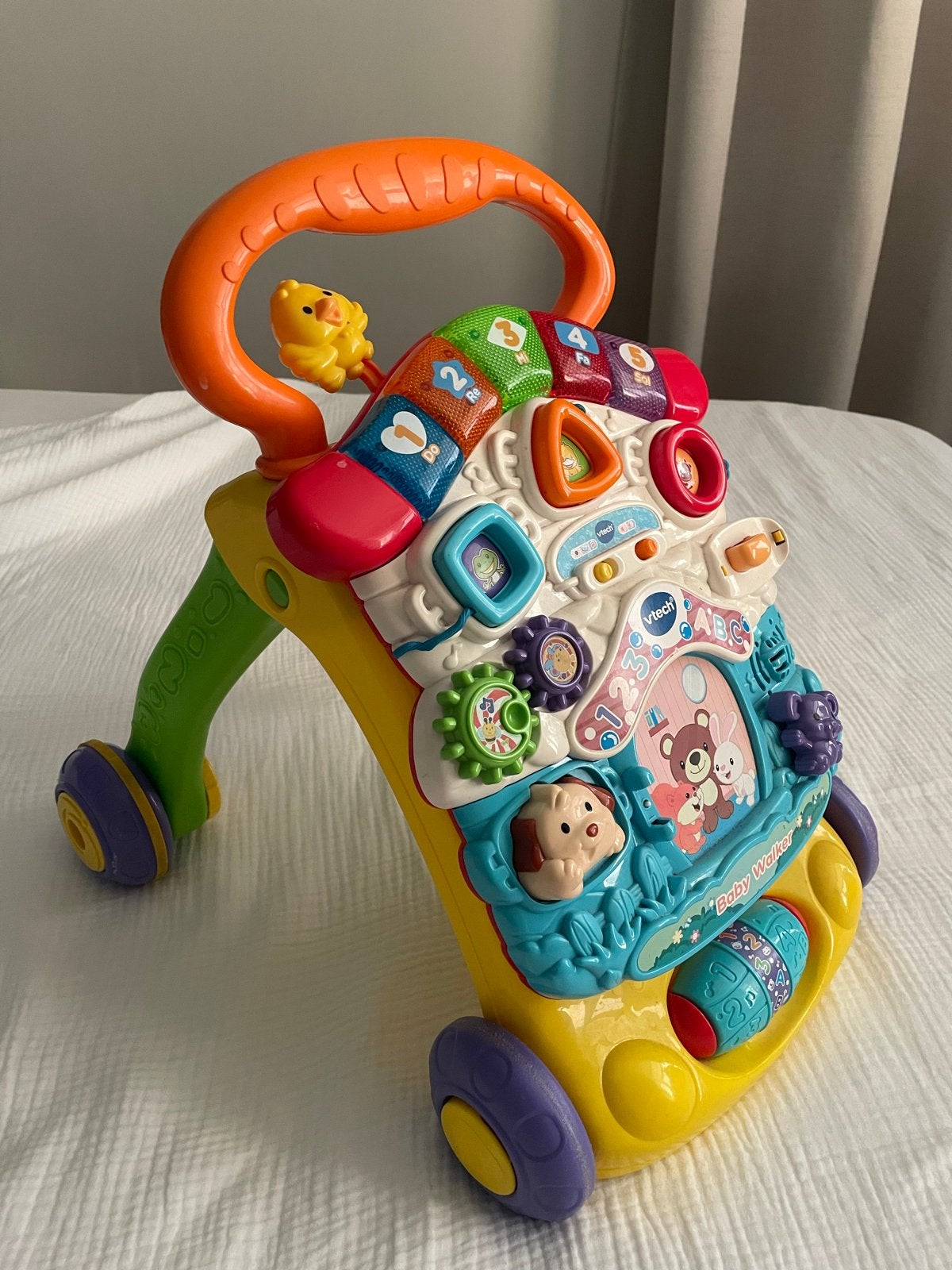 VTech Baby Walker - Interactieve Loopwagen met Geluid, Ophalen of Verzenden, Zo goed als nieuw, Overige typen, Met licht