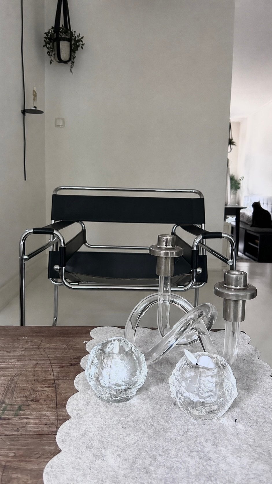 Wassily Chair / Marcel Breuer fauteuil., Ophalen, Overige materialen, Gebruikt, 75 tot 100 cm