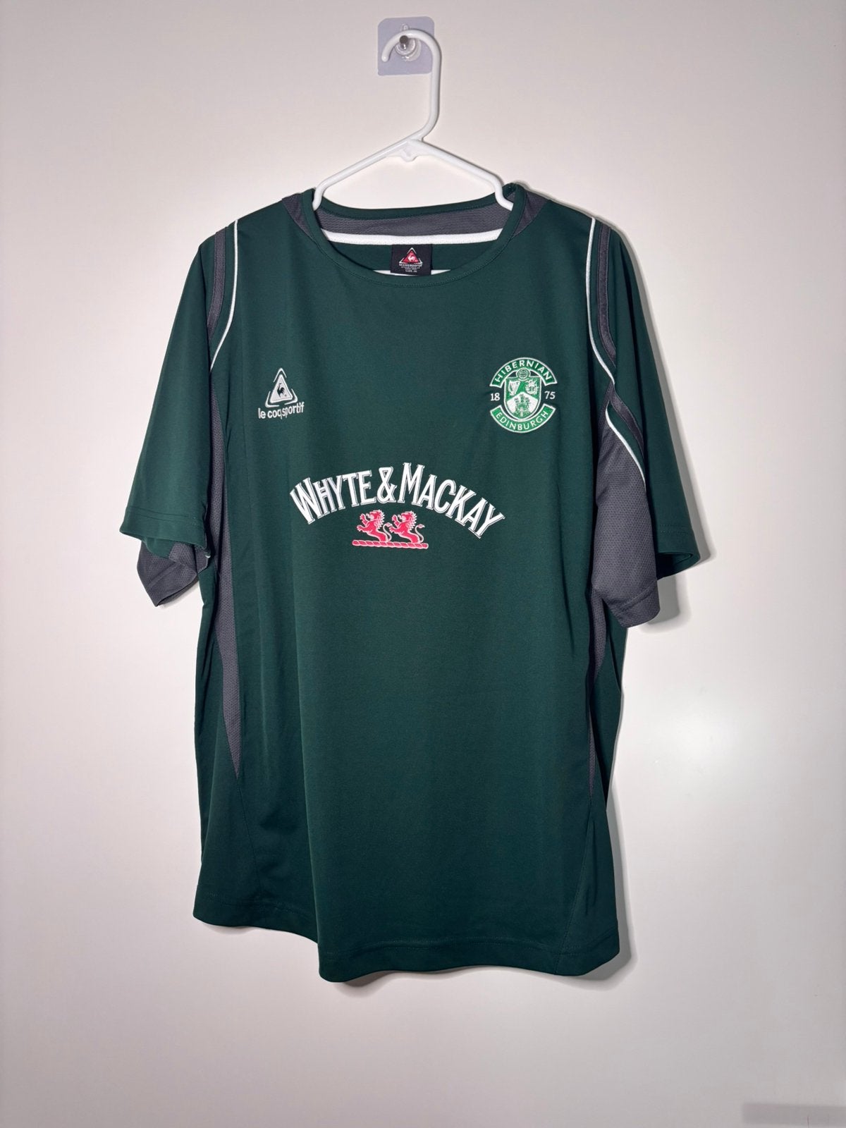Hibernian Edinburgh FC 2006/2007 vintage voetbal shirt, Sport en Fitness, Maat L, Verzenden, Zo goed als nieuw, Shirt