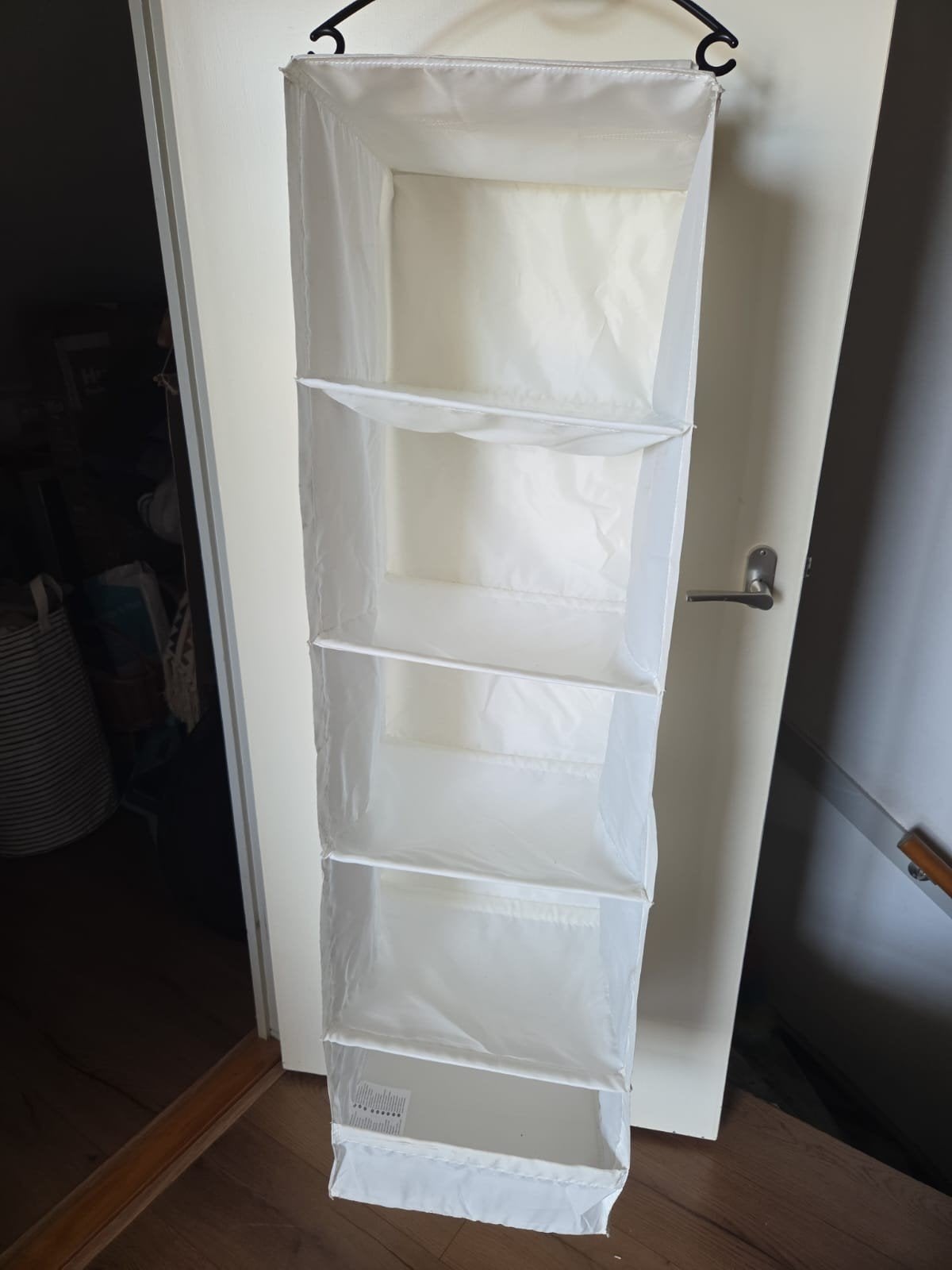 Ikea wit vakkenrek - Handige opberger voor kledingkast, Ophalen of Verzenden, Gebruikt