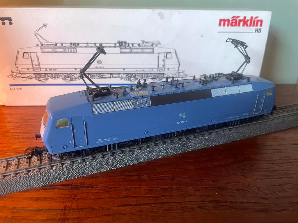 Märklin 3173 H0 Elektrische loc BR 120 Miba Aprilscherz DB, Ophalen of Verzenden, Nieuw, Wisselstroom, Märklin