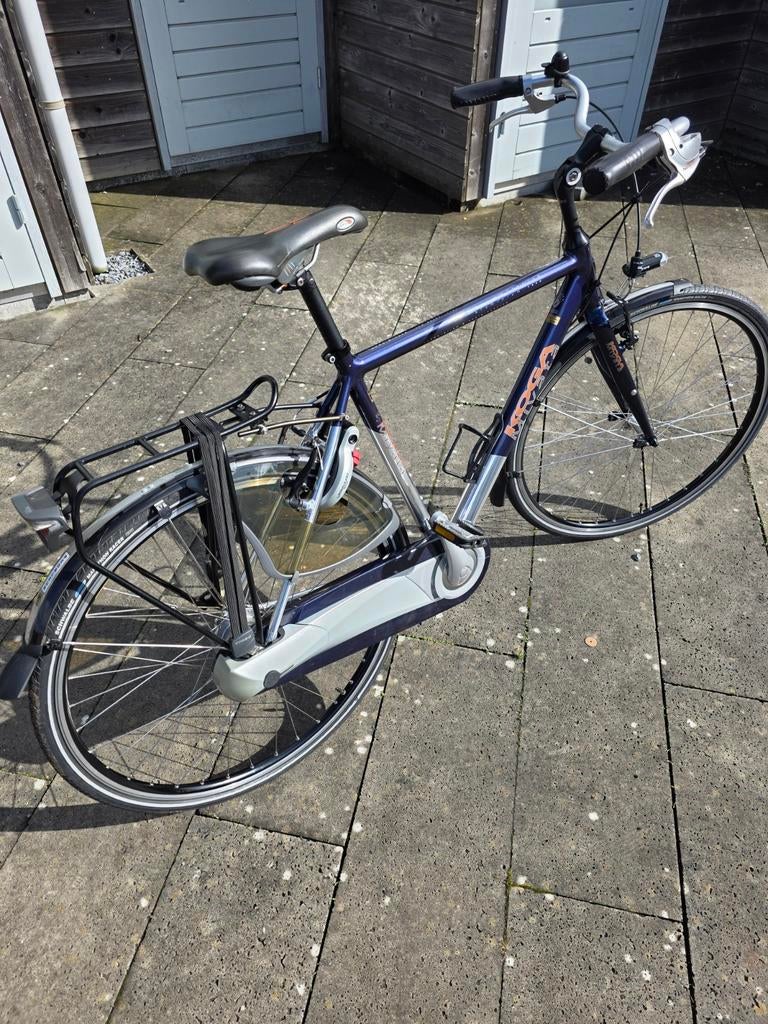 Bijna nieuwe Koga Miyata herenfiets City Lite N8P stadsfiets, Fietsen en Brommers, Versnellingen, Zo goed als nieuw, 53 tot 57 cm