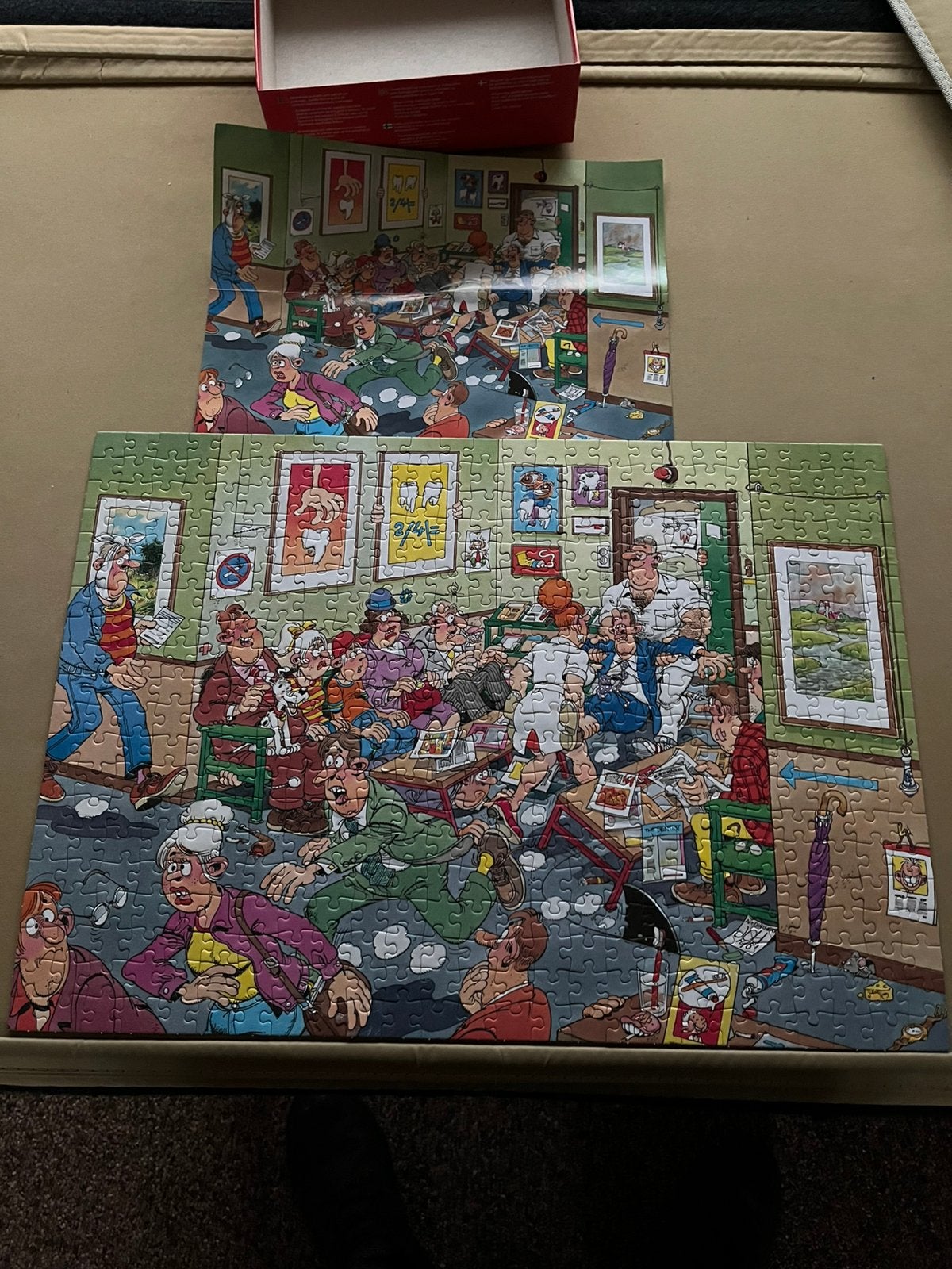Jan van Haasteren puzzel, Ophalen, 500 t/m 1500 stukjes, Zo goed als nieuw
